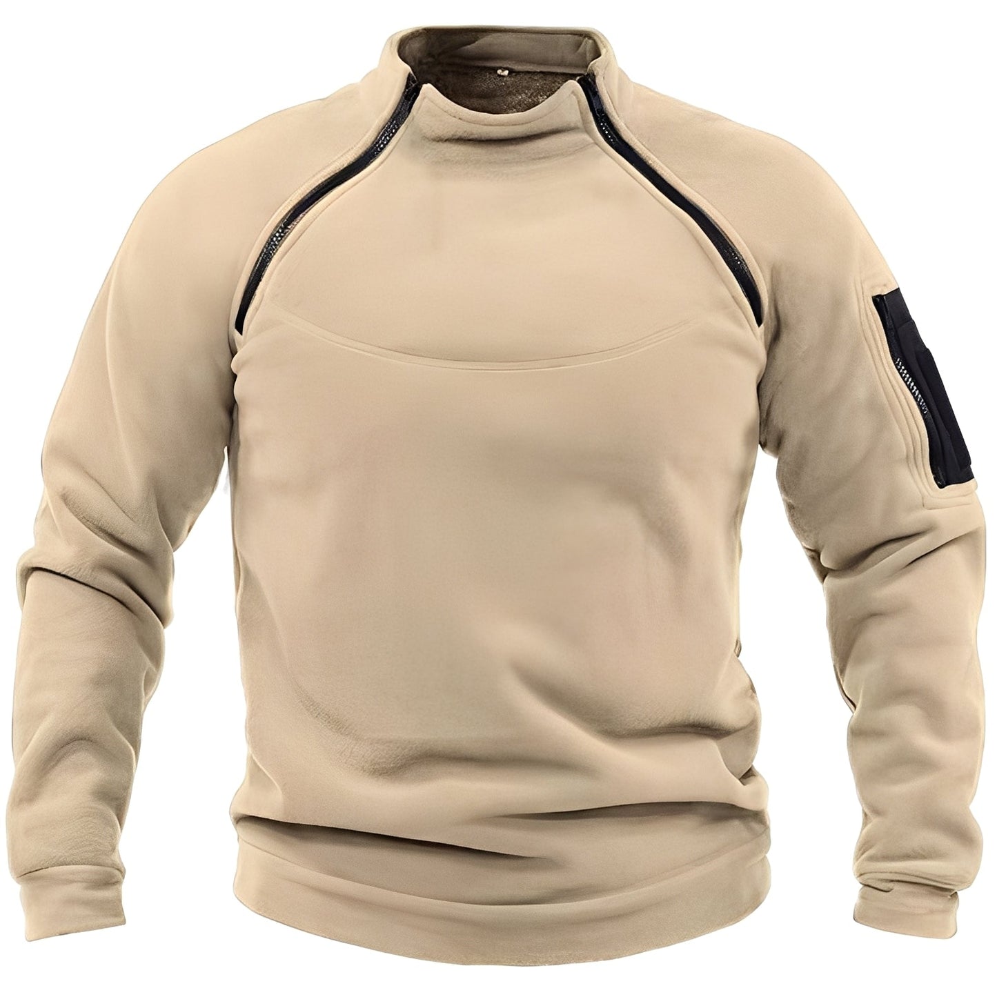 Jericho - Luźny taktyczny polarowy sweter dla panów