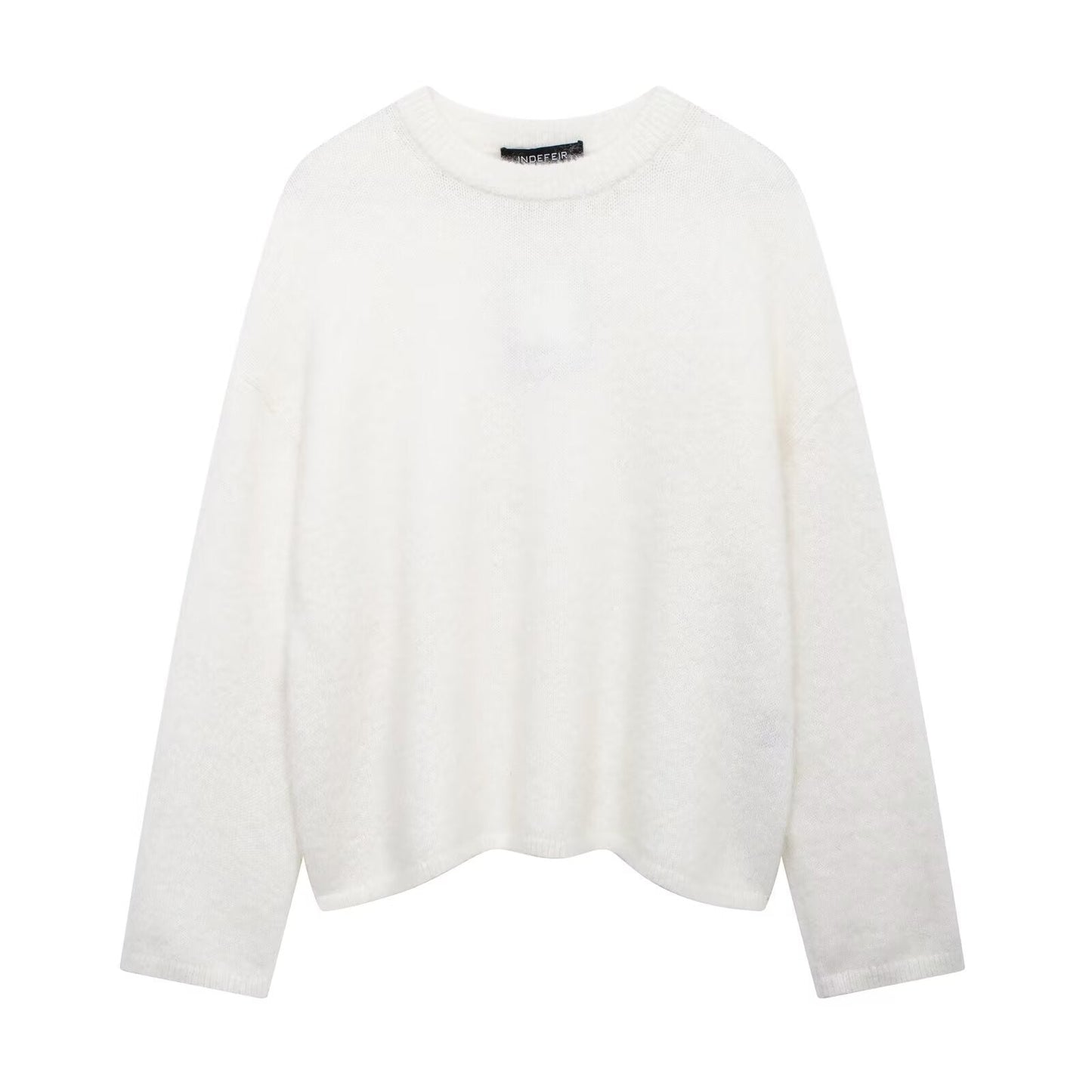 Mallory - Kobiecy luźny sweter w streetowym stylu