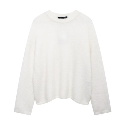 Mallory - Kobiecy luźny sweter w streetowym stylu
