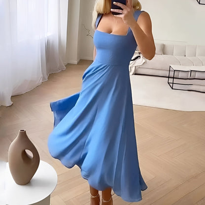 Darcie - Luźna bezrękawowa sukienka dla kobiet