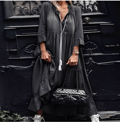 Irénée - Stylowa sukienka dżinsowa dla kobiet