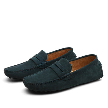 Benson - Nowoczesne skórzane loafers dla mężczyzn