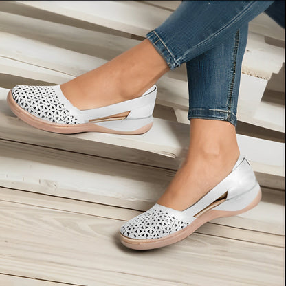 Kianna - Codzienne damskie buty z odkryciami