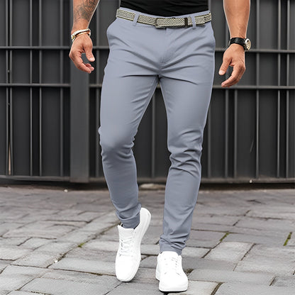 Jaron - Modne, luźne spodnie Slim-Fit dla mężczyzn