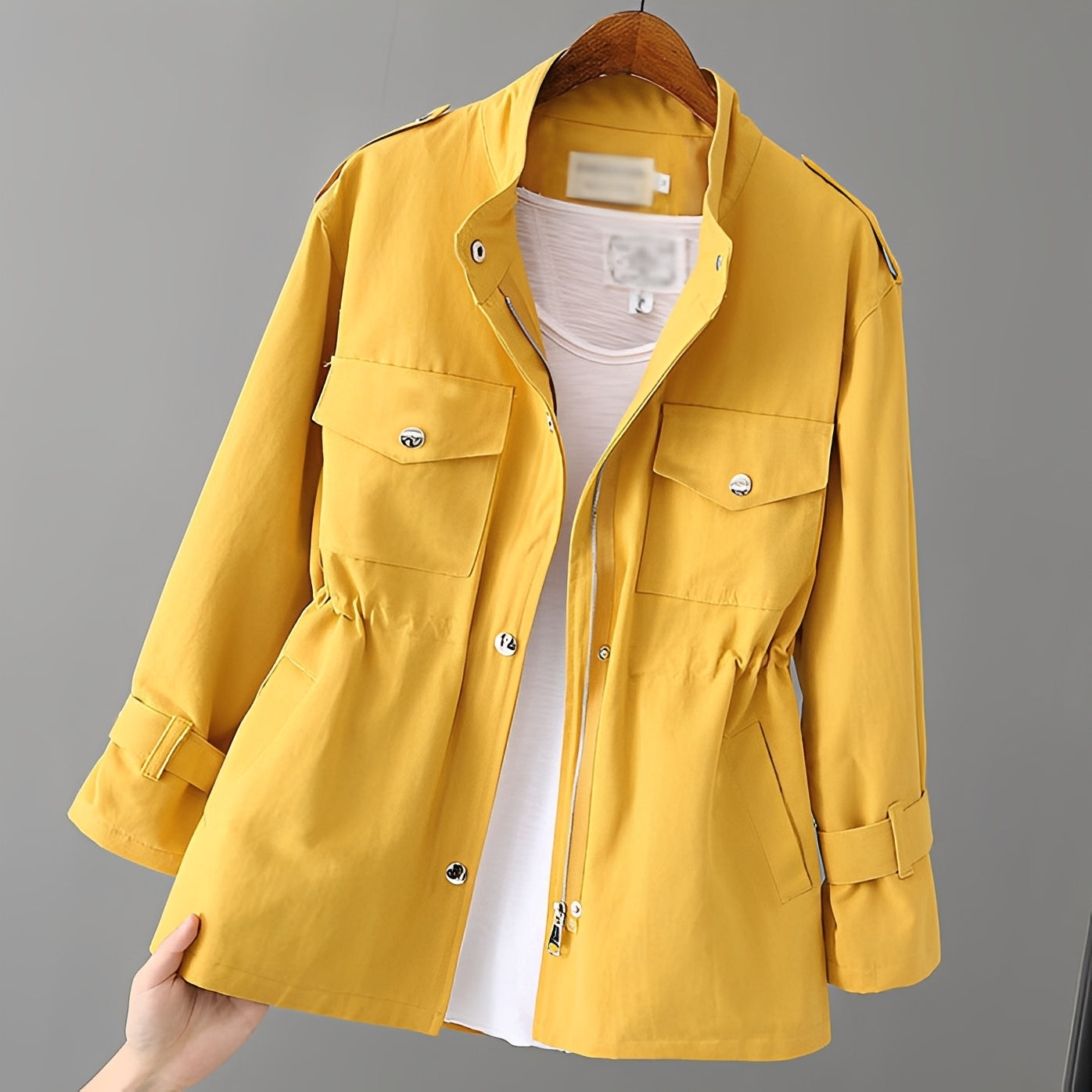 Emmie - Stylowa, przylegająca kurtka utility dla kobiet