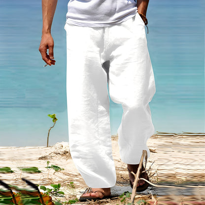 Milan - Wygodne męskie spodnie lniane