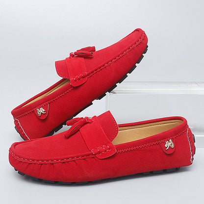 Darren - Luźne buty zamszowe dla mężczyzn