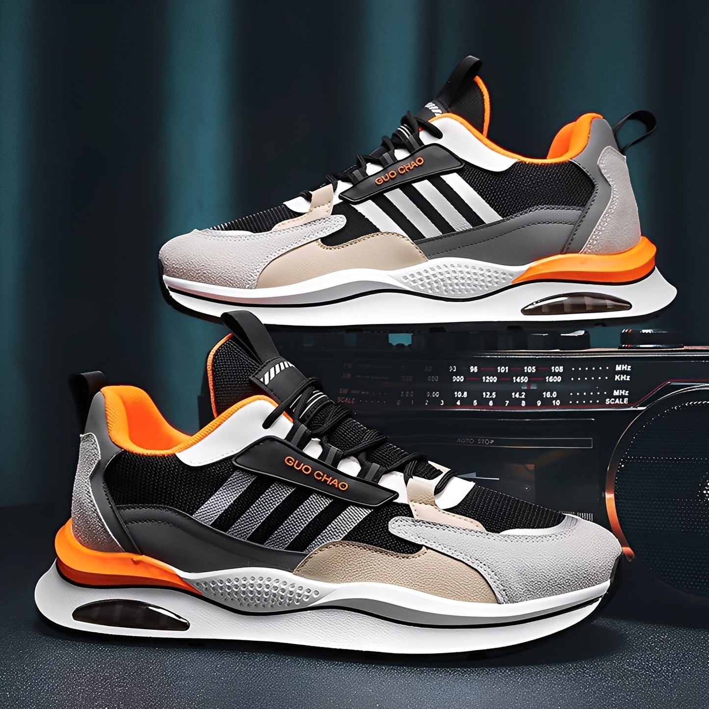 Hector - modnie wyglądające, przewiewne sneakersy dla panów