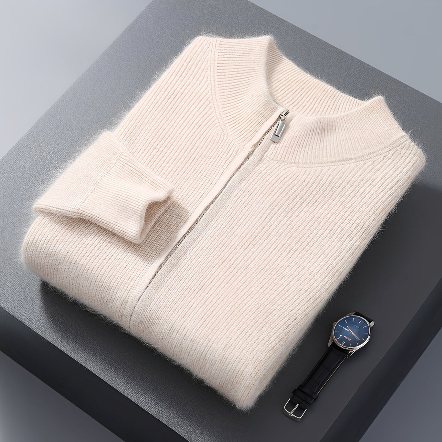 Dewey - Stylowy kaszmirowy sweter dla mężczyzn