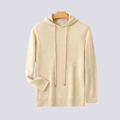 Adrian - Luźny, ciepły kaszmirowy hoodie dla mężczyzn