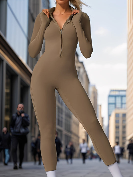 Thea - Slim-Fit-Body z zamkiem dla kobiet