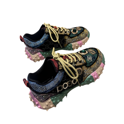 Bethan - Stylowe buty z brokatem dla kobiet