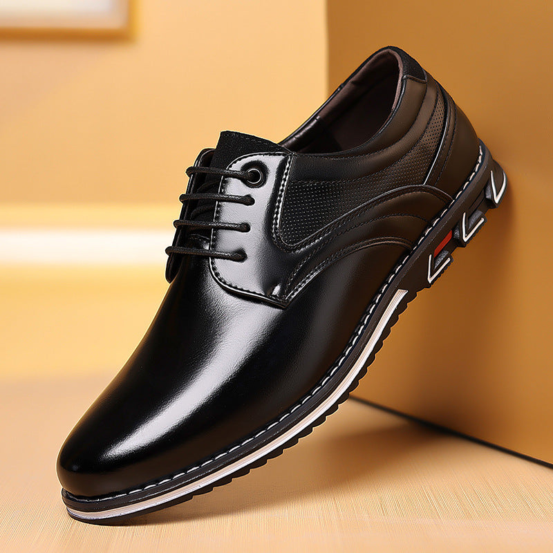 Bradley - Eleganckie formalne buty skórzane dla mężczyzn