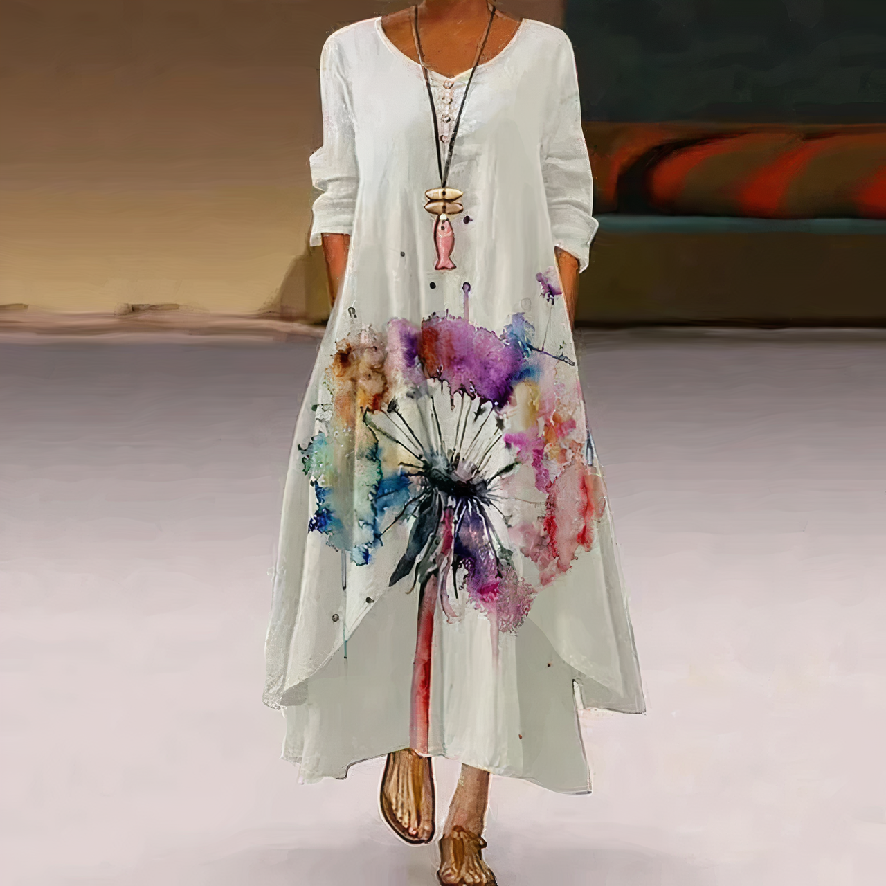 Kwiat – Elegancka Sukienka