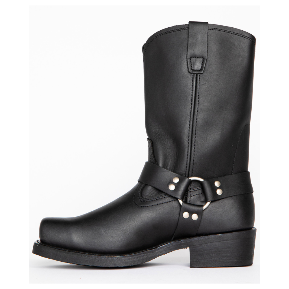 Crofton - Lekkie skórzane buty kowbojskie dla mężczyzn