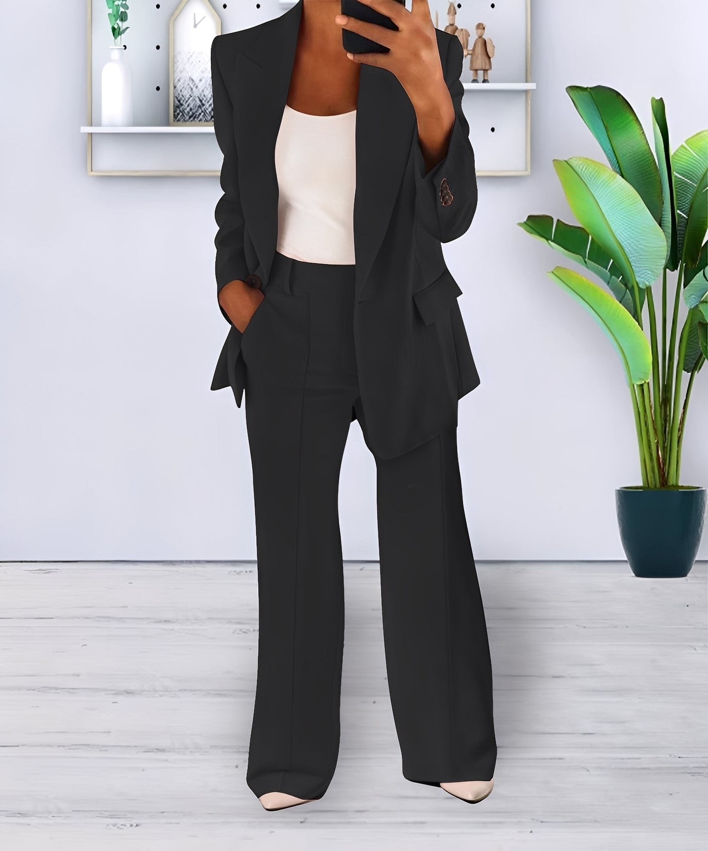 Cortney - Stylowy, formalny zestaw dla kobiet