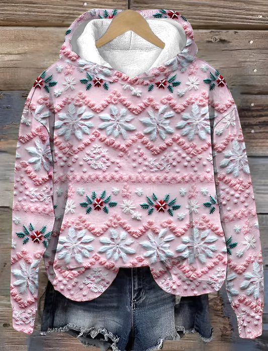 Jacalyn - Luźna, kolorowa bluza z kapturem dla kobiet