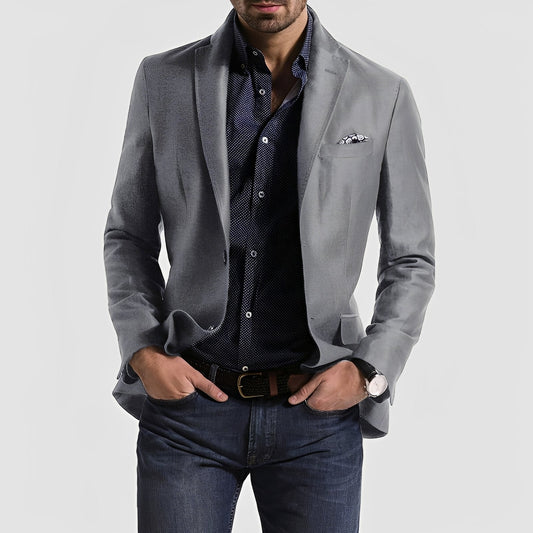 George - Męski stylowy blezer na dwa guziki