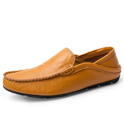 Edric - Eleganckie, wygodne skórzane mokasyny dla panów