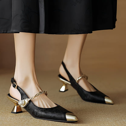 Maddie - Stylowe damskie sandały na obcasie