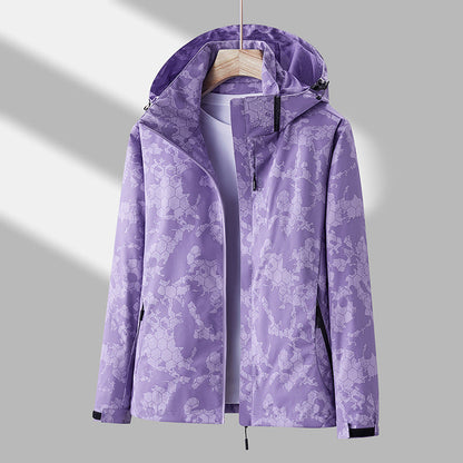 Daly - Unisex-Wiatrówka z Nadrukiem