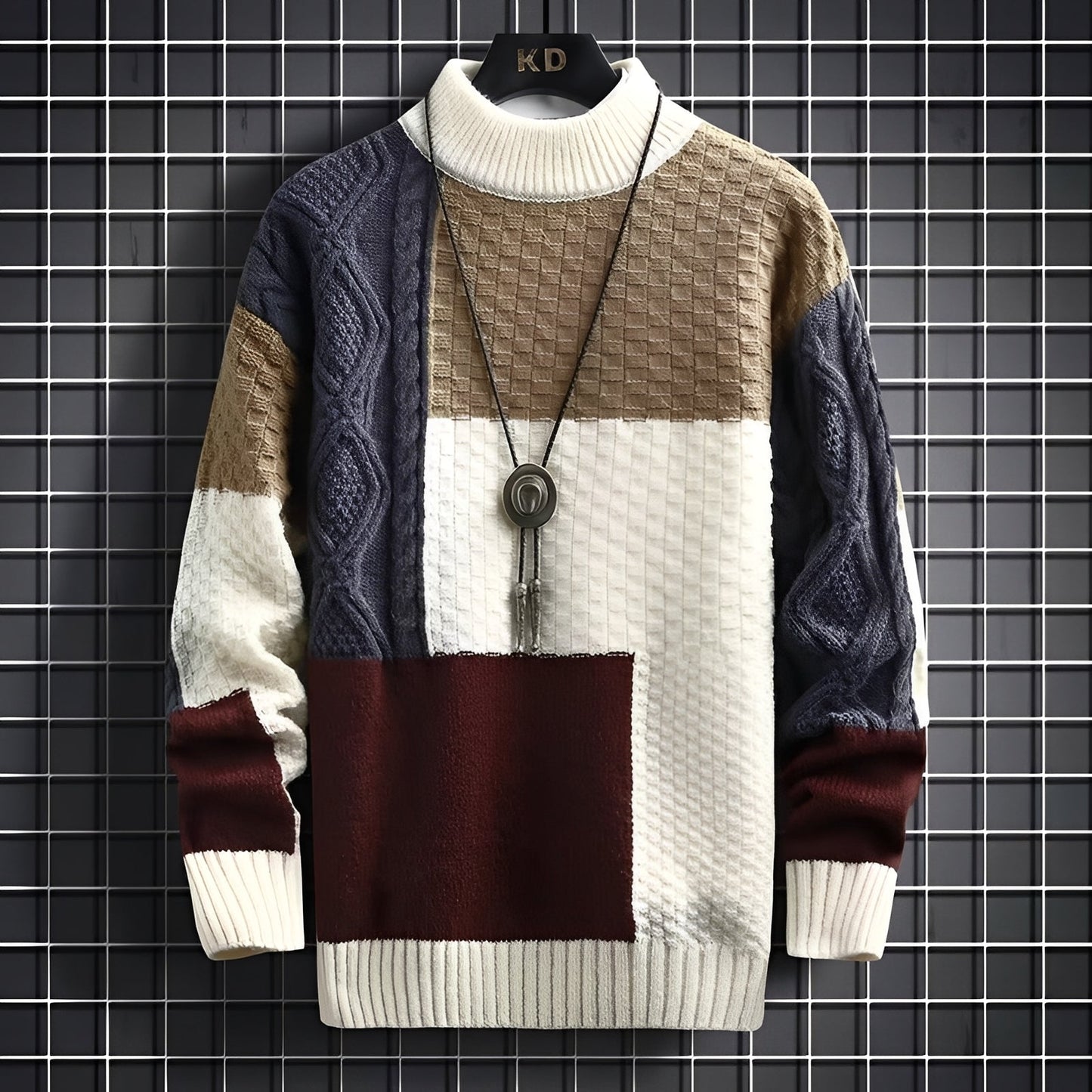 Jonathan - Stylowy i luźny sweter dla mężczyzn