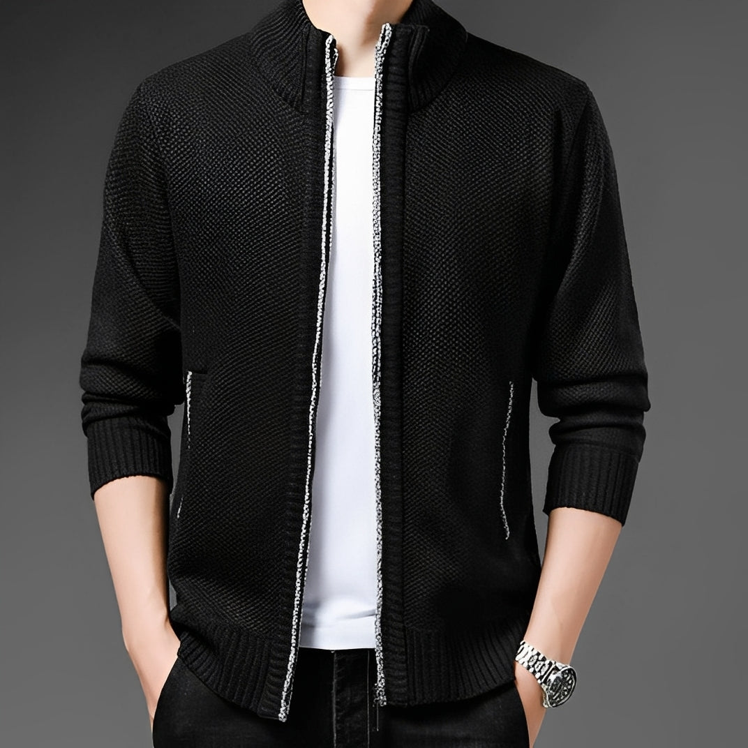 Justin - Modny kardigan męski