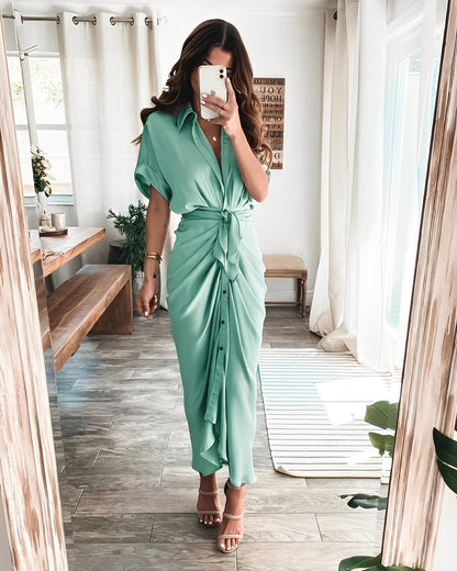 Antoinette - Szykowna długa suknia damska