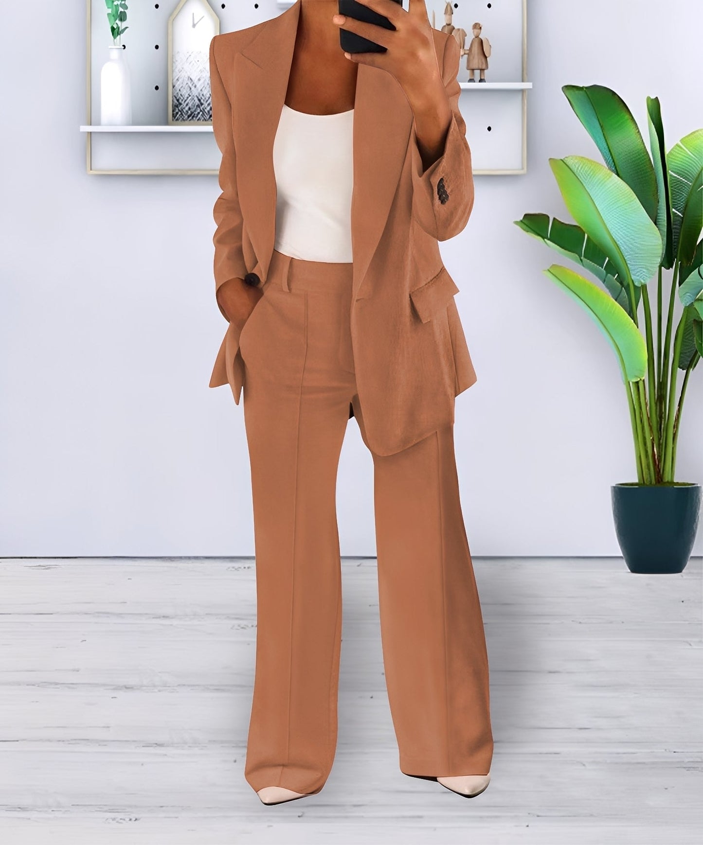 Cortney - Stylowy, formalny zestaw dla kobiet