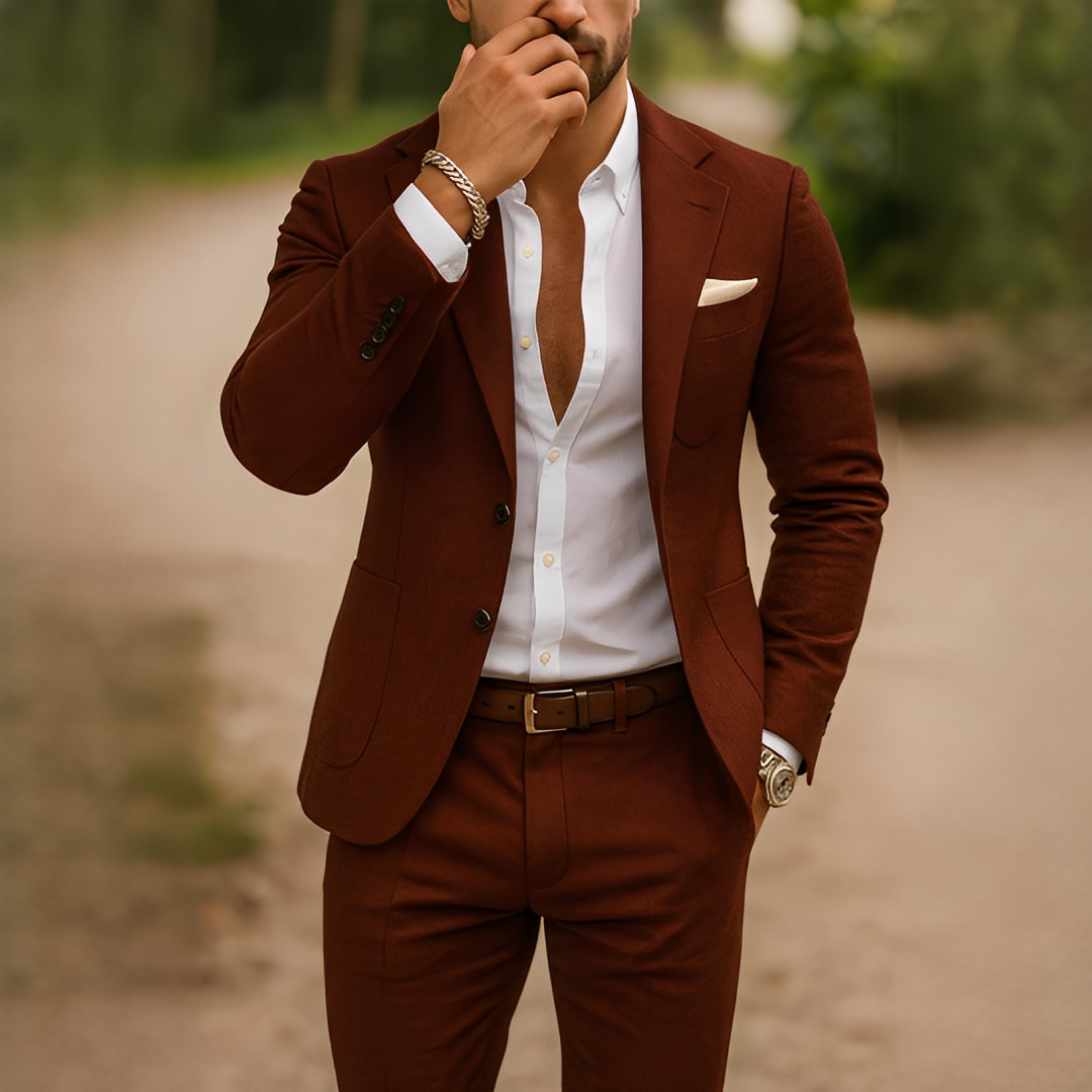 Hanzel - Formalny zestaw dwuczęściowy dla mężczyzn