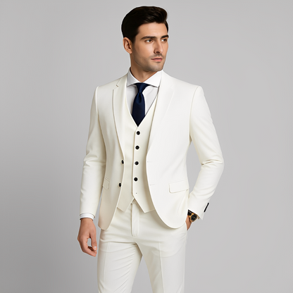 Juliane - Elegancki męski garnitur 3-częściowy