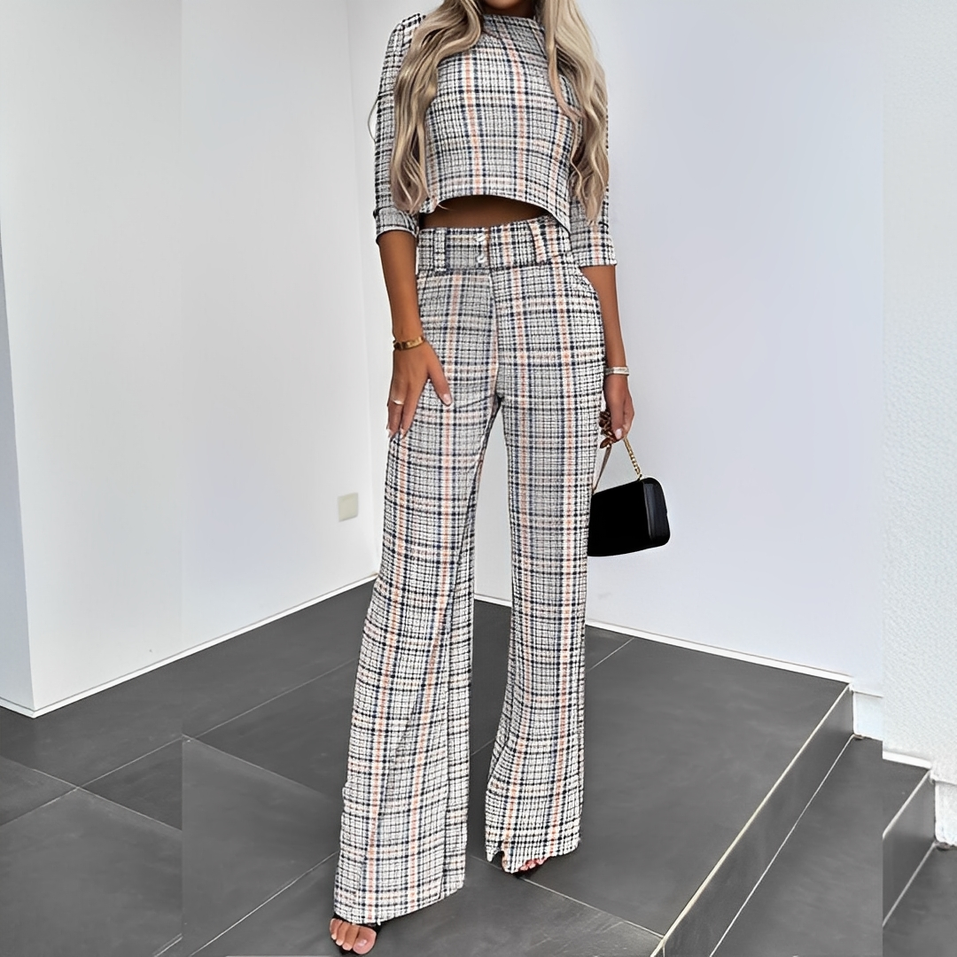 Mélisande - Stylowa bluzka i spodnie dla kobiet