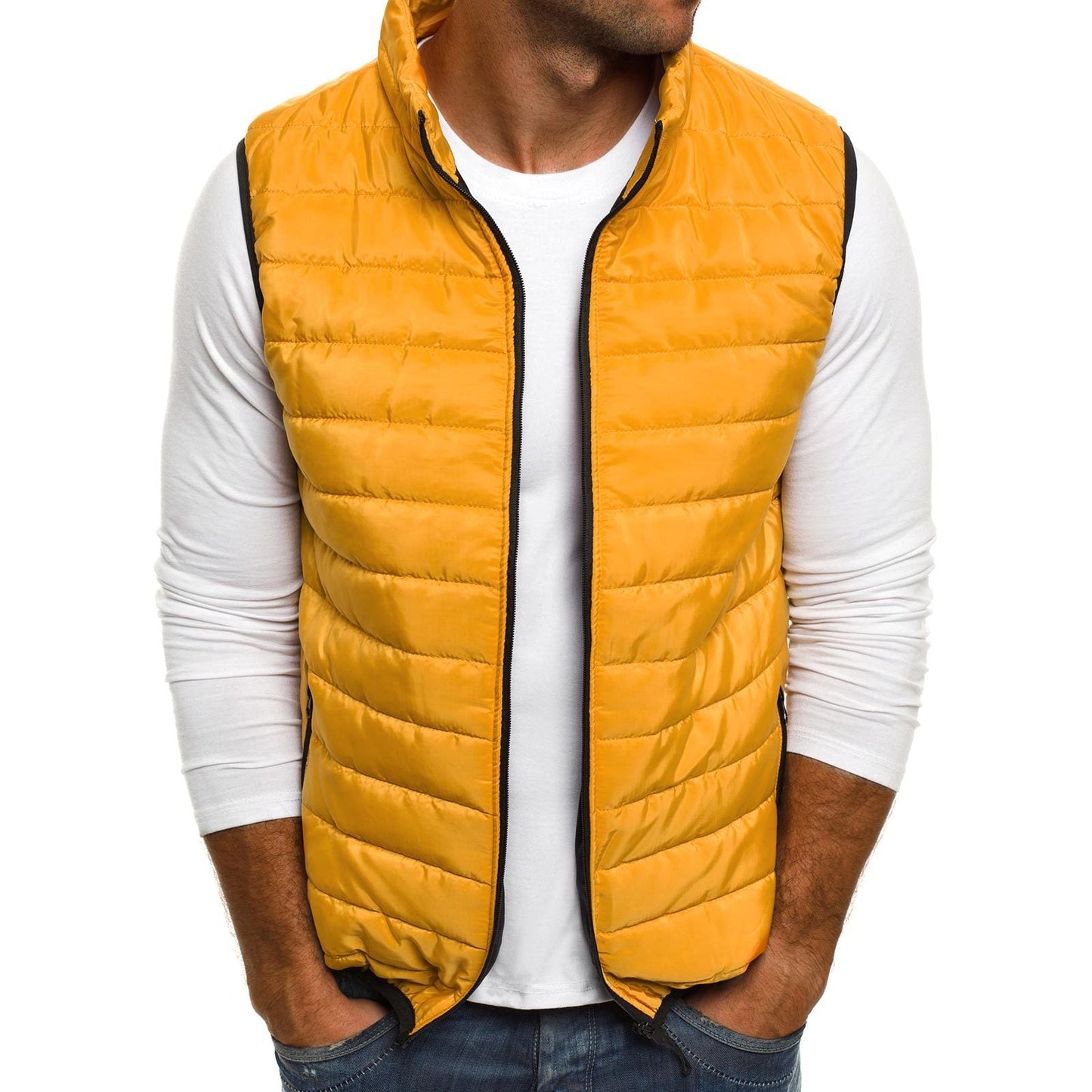 Keith - Stylowy płaszcz bodywarmer-shell dla mężczyzn