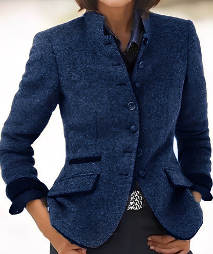 Kaelyn - Modna rekreacyjna kurtka z kieszeniami dla kobiet