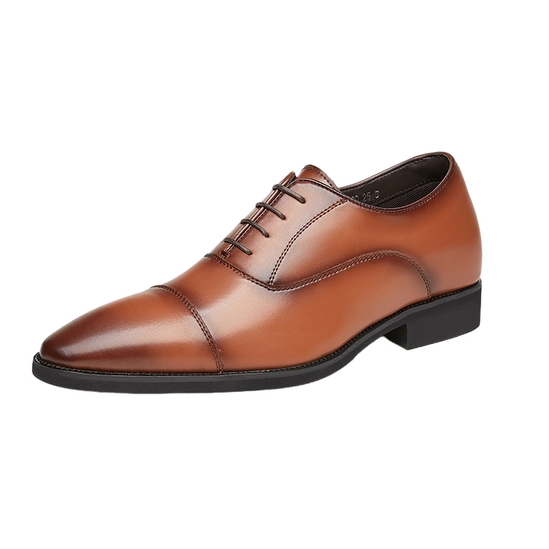 Tristan - Retro-skórzane buty męskie