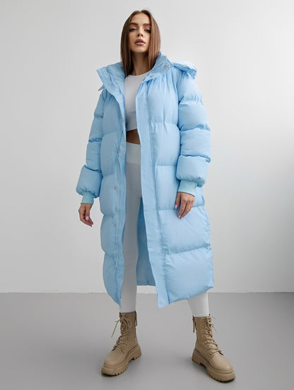 Eloise - Swobodny, nowoczesny płaszcz z kapturem dla kobiet