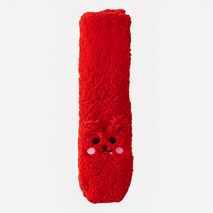 Judith - Stylowe zimowe skarpetki aksamitne dla kobiet