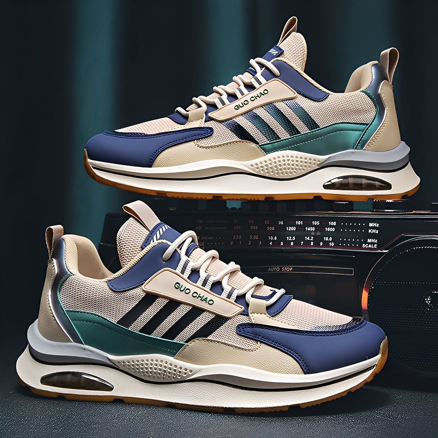 Hector - modnie wyglądające, przewiewne sneakersy dla panów