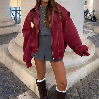 Hailie - Współczesna, swobodna damska kurtka termo