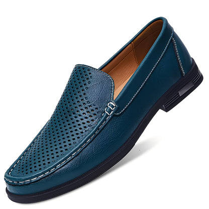 Corwin - Eleganckie skórzane mokasyny dla panów