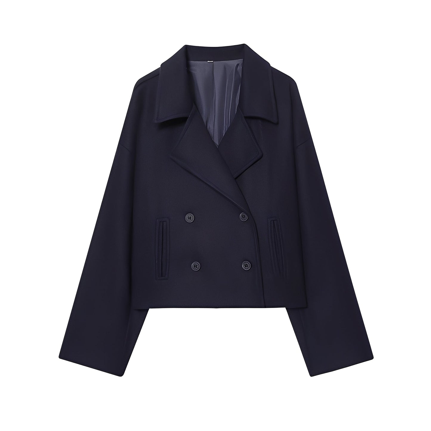 Éléna - Elegancki krótki płaszcz damski