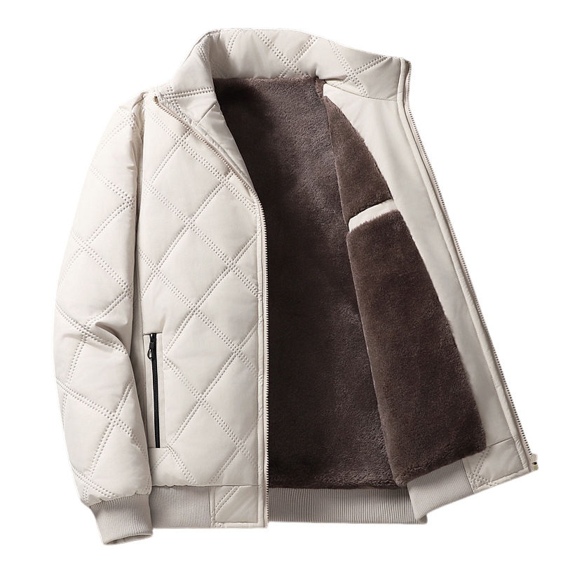 Declan - Męska bomberka z fleecem, stylowa i ciepła