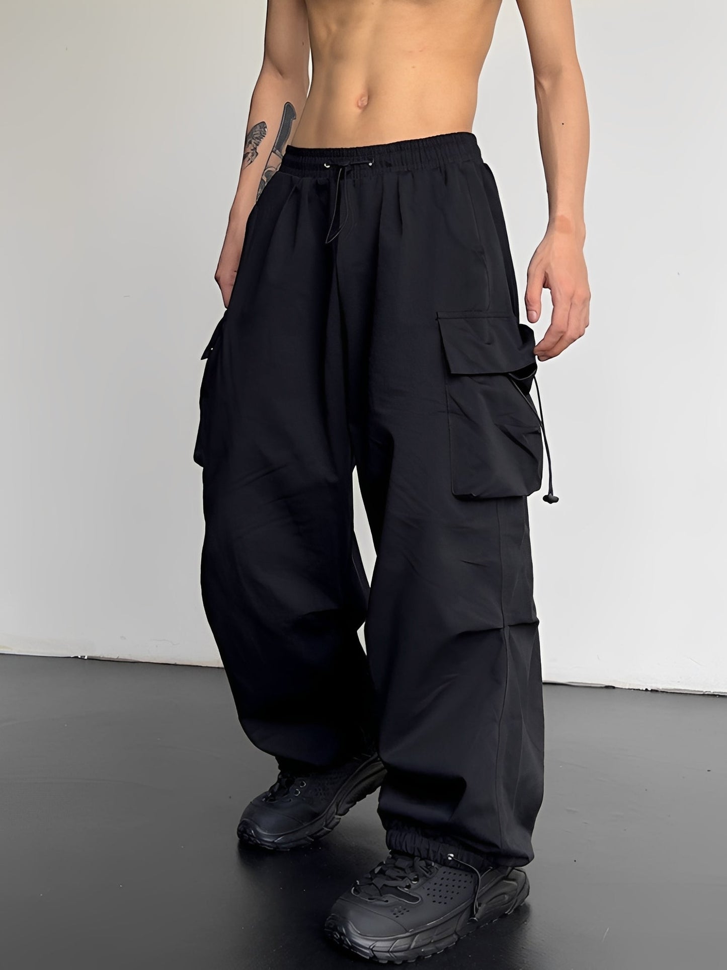 Clark - Stylowe, luźne spodnie cargo dla mężczyzn