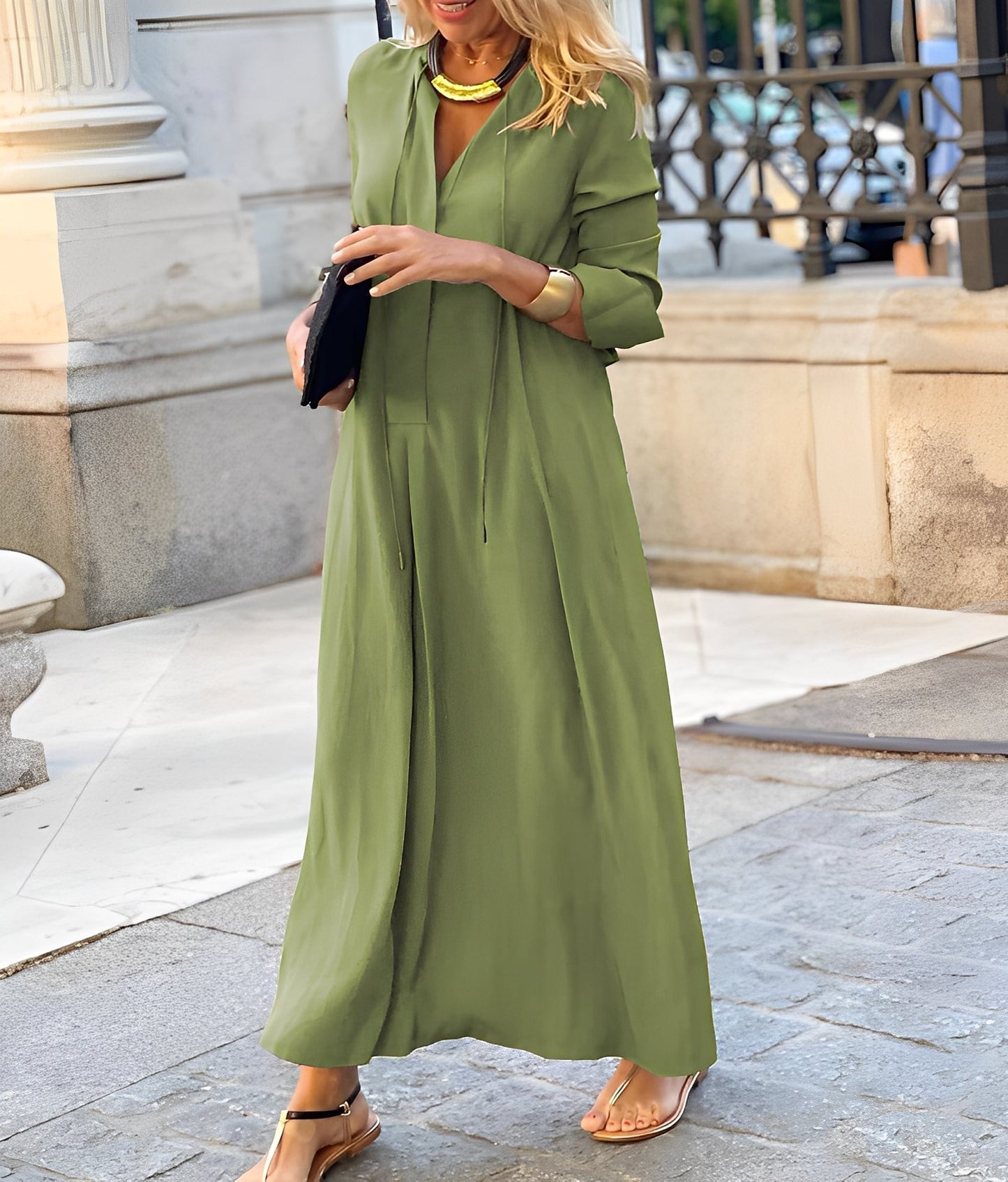 Christèle - Sukienka luźna i wygodna dla kobiet