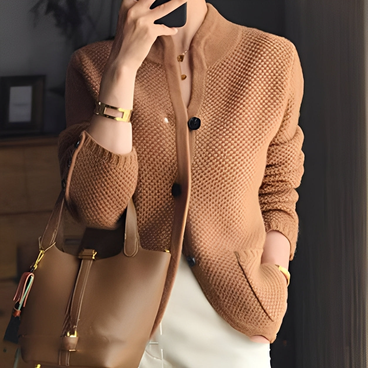 Madlyn - Elegancki sweter damski z wełny