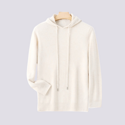 Adrian - Luźny, ciepły kaszmirowy hoodie dla mężczyzn