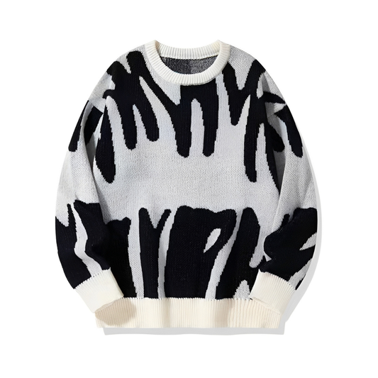 Edan - Męski sweter z wełny, komfortowy i ciepły