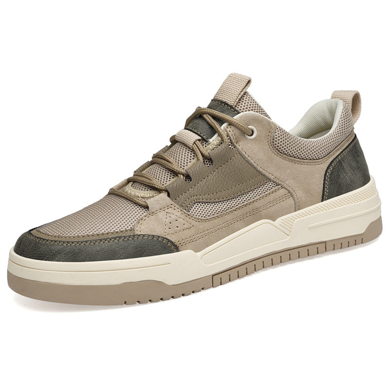 Carl - Modne, niskie sneakersy z siatki dla mężczyzn