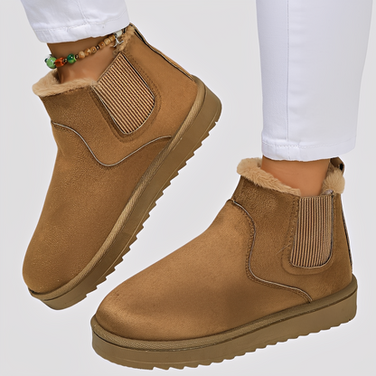 Henie - Ciepłe damskie buty z polarowym ociepleniem