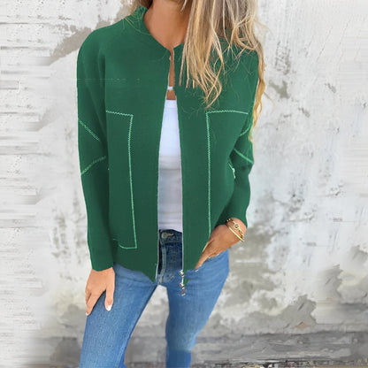 Chelsea - Stylowa kurtka z zamkiem dla kobiet